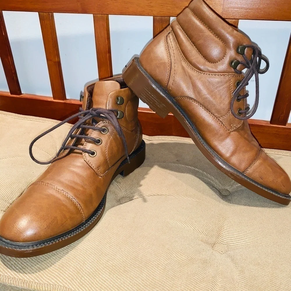 Unlisted By Kenneth Cole Cap Toe Ankle Boot - Picture 7 of 15